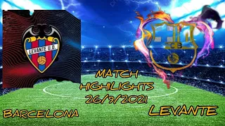 BARCELONA VS LEVANTE MATCH HIGHLIGHTS #shorts #football