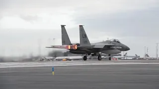 Icelandic Air Policing, Take-offs of F-15C/D Eagles, 493rd Expeditionary Squadron, Keflavik, Iceland