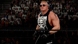 THE BEAST BROCK LESNAR VS. BIG POPPA PUMP SCOTT STEINER