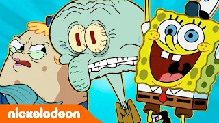 سبونج بوب | 50 دقيقة من جموح شفيق ومدام نفيخة! | Nickelodeon Arabia