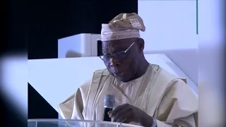 Obasanjo Cautions Against Funding Budget With Loan