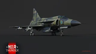 War Thunder Dev "Direct Hit":  SAAB JA37 Viggen