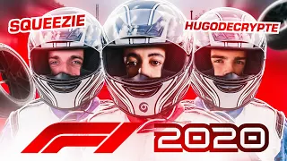 ON S'AFFRONTE EN PILOTAGE DE F1 🚗 (Ft. Squeezie, HugoDecrypte & Doigby)