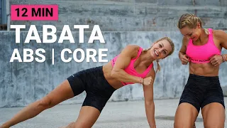 12 MIN ABS TABATA | Core | Fun Tabata Workout | No Repeat | Intense