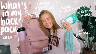 WHAT'S IN MY COLLEGE BACKPACK/SCHOOL SUPPLIES HAUL 2020