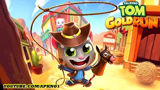 Talking Tom Gold Run - Wild West Theme