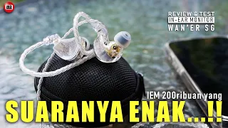 In-Ear Monitor 200ribuan tapi suaranya Enak! | IEM TANGZU WAN'ER SG Review & Test