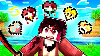 Minecraft but there’s Demon Slayer Hearts!