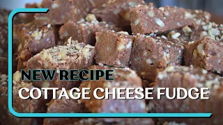 Cottage Cheese Chocolate Fudge