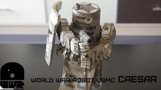 World War Robot USMC Caesar Первый взгляд.