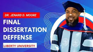 Dr. Jenard D. Moore Dissertation Defense