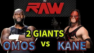 2 GIANTS COLLIDE | OMOS VS KANE | WWE2K23 GAMEPLAY