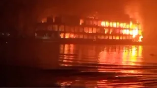 Ferry fire kills dozens in southern Bangladesh