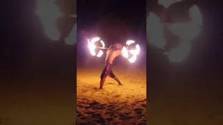 Fire Show at CHIC Resort Punta Cana