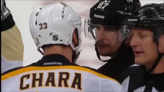 Sidney Crosby vs. Zdeno Chara fight