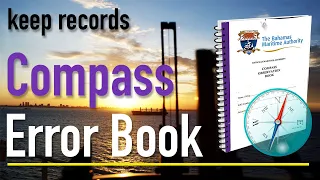 Compass Error Book, keep records #compasserror #поправкакомпаса #magellanseaman