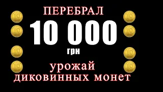 10 000 гривен мелочи перебрал. Нашел урожай диковинных монет.