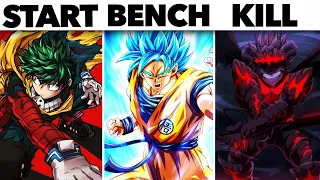 Start, Bench, or Kill Anime Characters 2!!