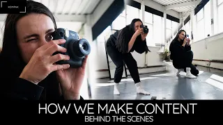 How We Shoot Content Photoshoot BTS |  Day in the life Vlog