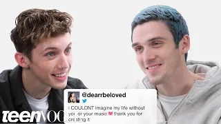 Troye Sivan and Lauv Compete in a Compliment Battle | Teen Vogue