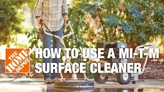 How to Use a Mi-T-M Surface Cleaner Rental