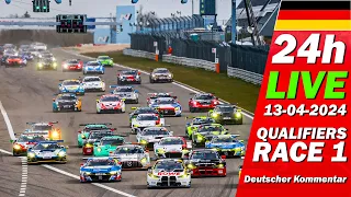 LIVE: Nürburgring 24h Qualifiers RENNEN 1 | 🇩🇪 ADAC RAVENOL 24H NÜRBURGRING 2024