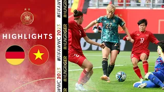 Umkämpfter Sieg gegen starkes Vietnam! Deutschland - Vietnam 2:1 | Highlights | Frauen Länderspiel