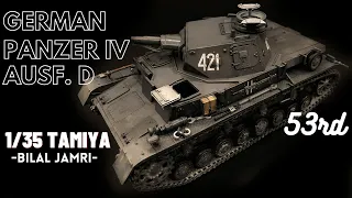 German Panzer IV Ausf. D 1/35 Tamiya