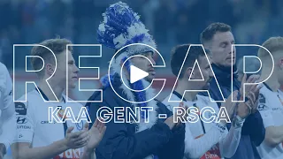⏮ Recap KAA Gent - RSC Anderlecht (JPL 2021-2022)