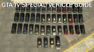 GTA IV Special Vehicle Guide: Out of Commission 4 Special Vehicles at the Same Time (Revenge)