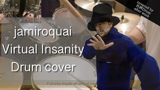 Virtual Insanity - jamiroquai 会社終わりに叩いてみた / Drum cover