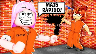 FAÇA AMIGOS PRA ESCAPAR DA PRISÃO no ROBLOX (Roblox go to Jail and Make Friends to Escape)