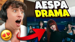 South African Reacts To aespa 에스파 'Drama' MV (WINTER !?!)