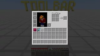 Minecraft Invention - Customisable Inventory Toolbar