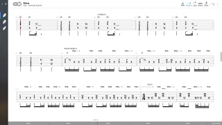 Collective Soul - Shine (LEAD GUITAR TAB PLAY ALONG)