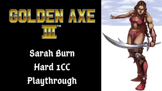 Golden Axe III (Sega Genesis) - Sarah Burn (Hard) 1CC