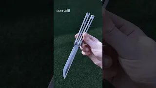 This Balisong Clone sounds SPECTACULAR #balisongflipping #balisong #fyp #asmr