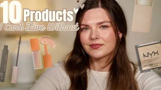 10 Holy Grail Makeup Products I Can't Live Without ✨