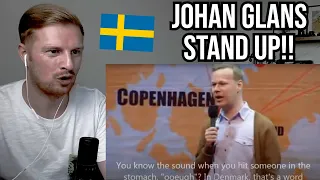 Reaction To Swedish Comedian ROASTS Denmark, Finland, Norway and Iceland (Johan Glans)