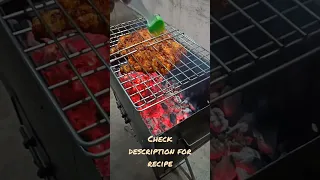 Recipe for Full Tandoori Chicken on Charcoal Grill