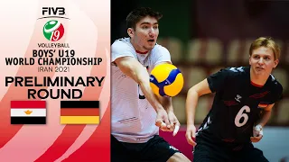 EGY vs. GER - Full Match | Group Phase | Boys U19 World Champs 2021