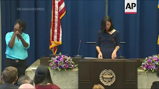 Michelle Wu sworn in as Boston Mayor