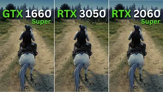 GTX 1660 Super vs RTX 3050 vs RTX 2060 Super | Test In 8 Games at 1080P & 1440P