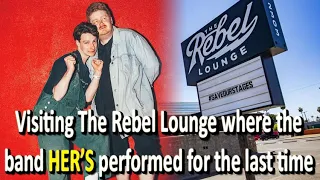 Visiting The Rebel Lounge where the band Hers performed for the last time.