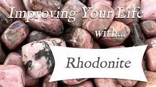 RHODONITE 💎 TOP 4 Crystal Wisdom Benefits of Rhodonite Crystal | Stone of Enduring Love