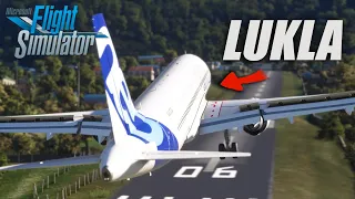 Flight simulator 2023: This is a insane landing - LUKLA airport | A320neo