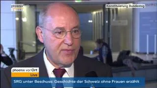 Bundestag: Gregor Gysi (Linke) über die Rechte der Opposition am 22.10.2013