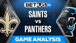 Saints vs Panthers Predictions | NFL Monday Night Football Week 2 Game Analysis