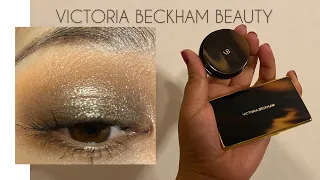 VICTORIA BECKHAM BEAUTY Lid Lustre minkを使ったキラキラブラウンアイメイク　SWATCH&MAKEUP VBB  ヴィクトリアベッカム