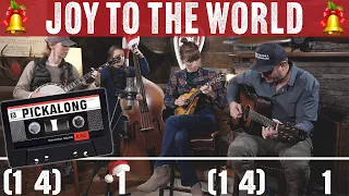 Joy to the World PickAlong: Banjo, Guitar & Mandolin!